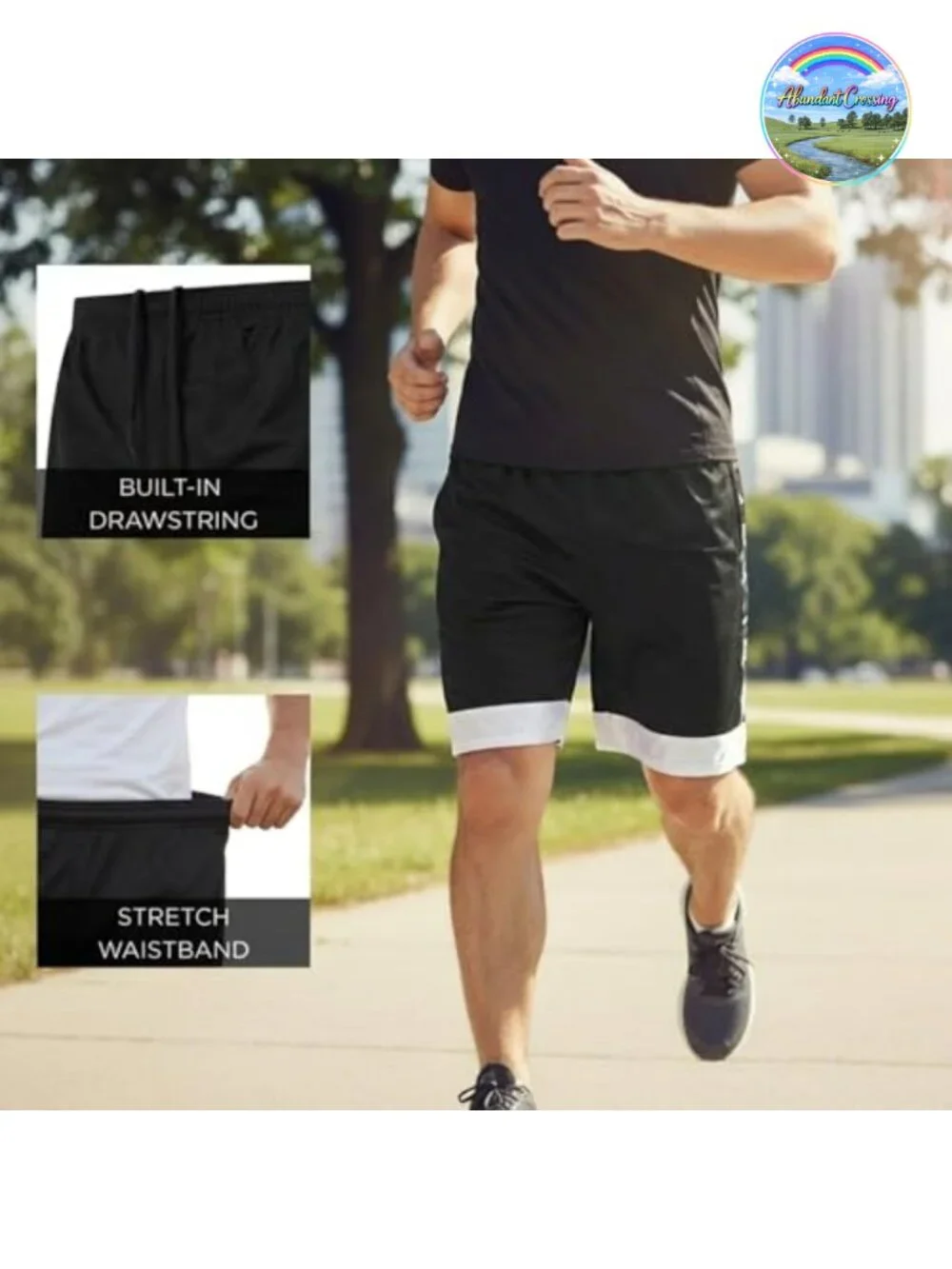 5 Pack Men's Athletic Basketball Shorts with Pockets